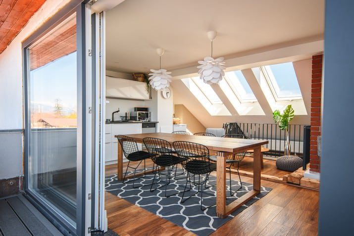 Loft Extended Kitchen 